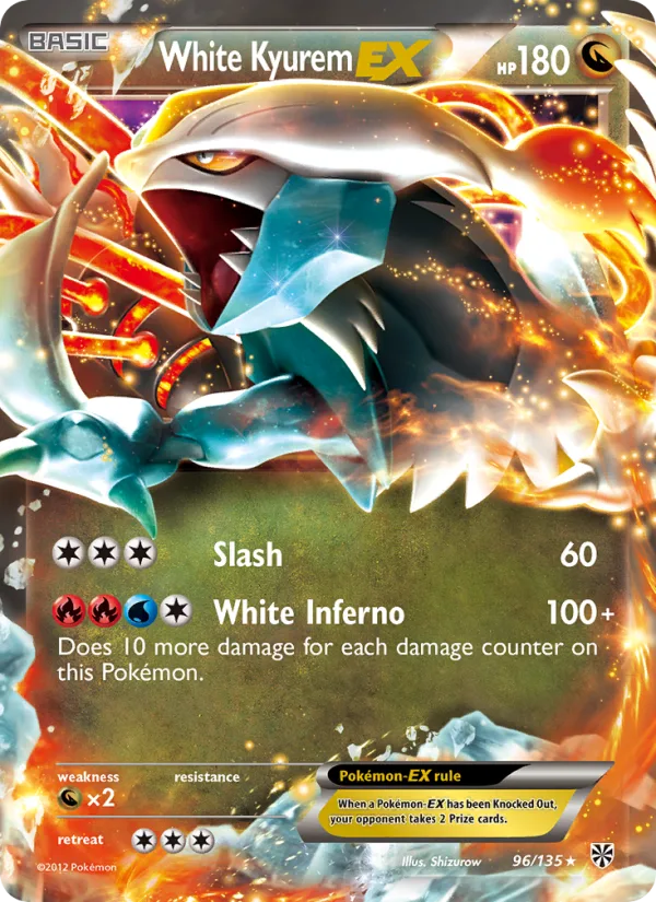 White Kyurem-EX · Plasma Storm 96/135