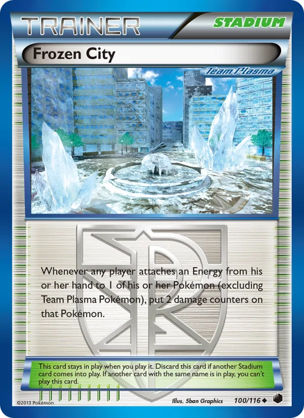 Frozen City · Plasma Freeze 100/116