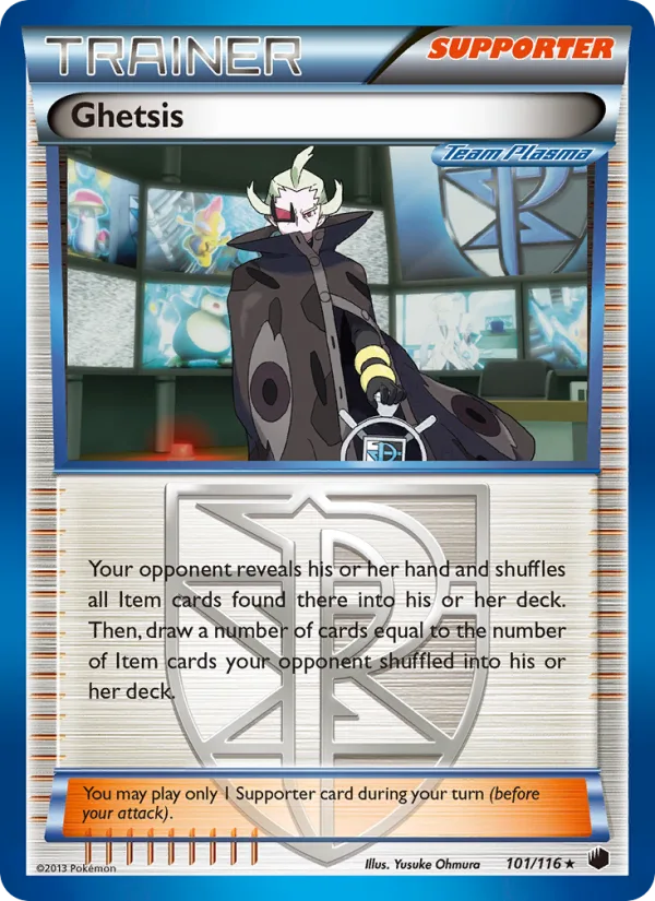 Ghetsis · Plasma Freeze 101/116