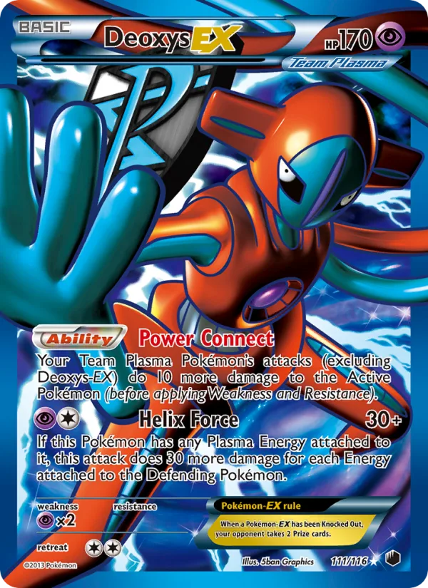 Deoxys-EX · Plasma Freeze 111/116