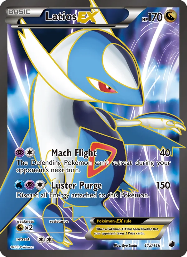 Latios-EX · Plasma Freeze 113/116