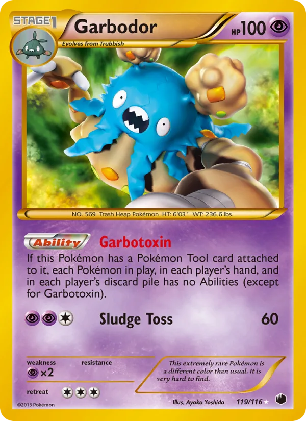Garbodor · Plasma Freeze 119/116