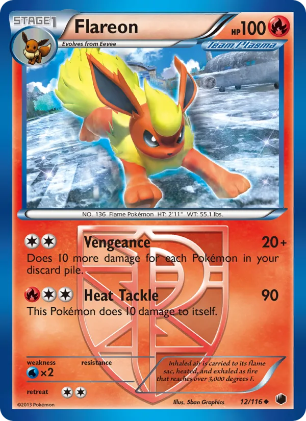 Flareon · Plasma Freeze 12/116