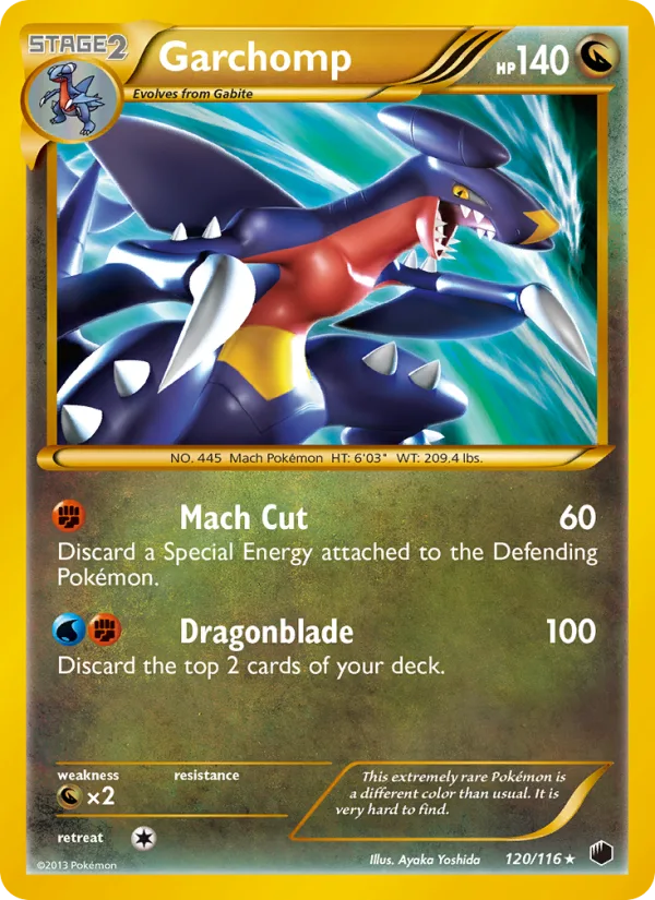 Garchomp · Plasma Freeze 120/116