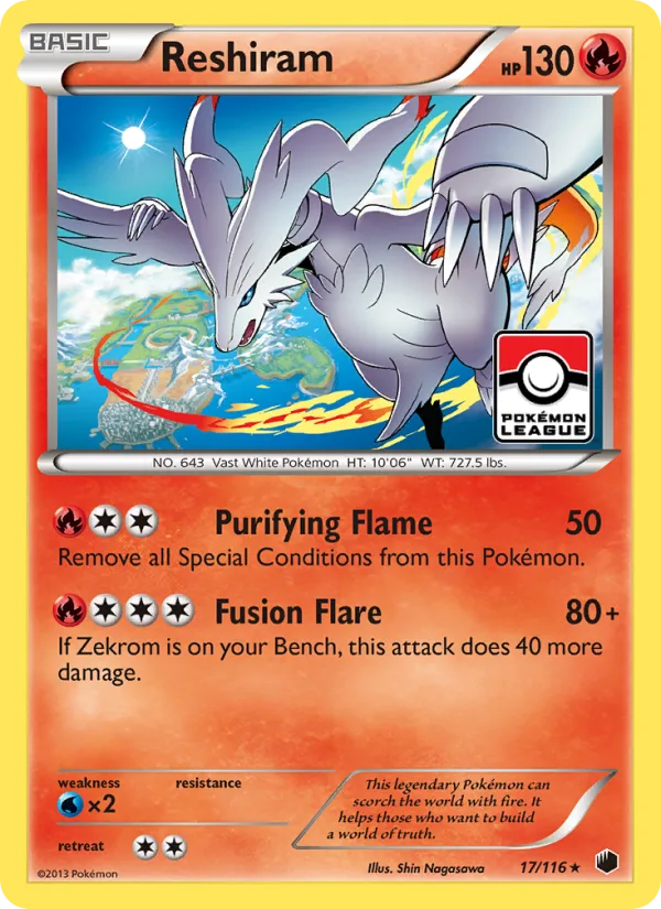 Reshiram · Plasma Freeze 17/116