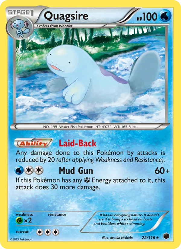 Quagsire · Plasma Freeze 22/116