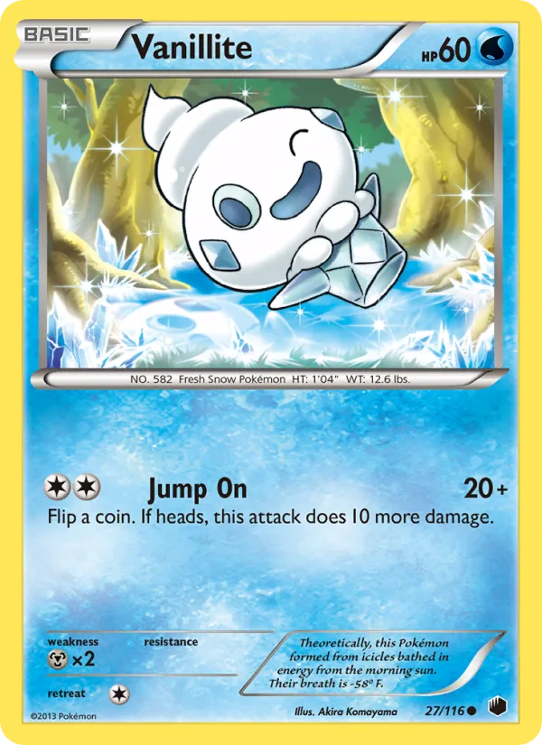 Vanillite · Plasma Freeze 27/116