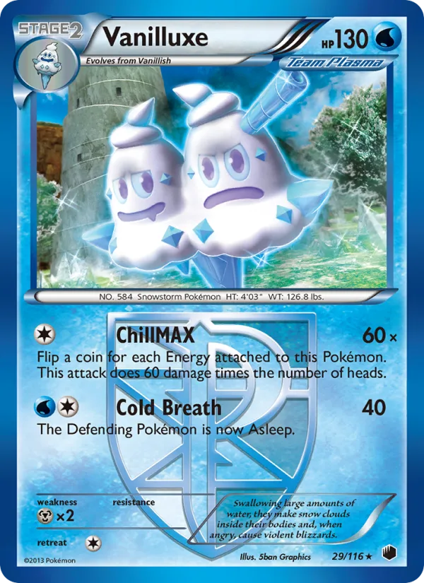 Vanilluxe · Plasma Freeze 29/116
