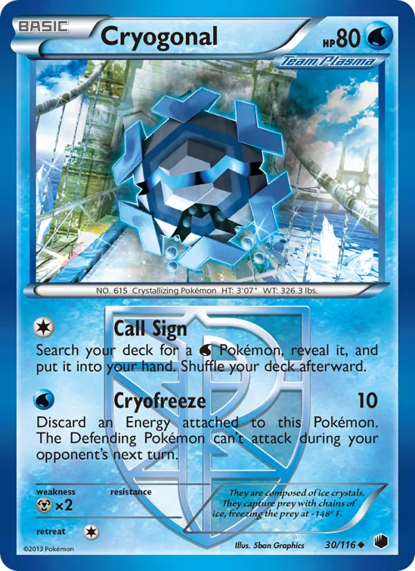 Cryogonal · Plasma Freeze 30/116