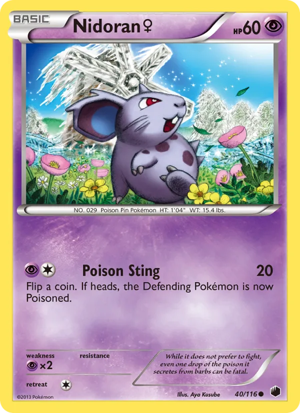 Nidoran♀ · Plasma Freeze 40/116