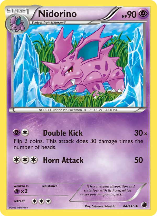 Nidorino · Plasma Freeze 44/116