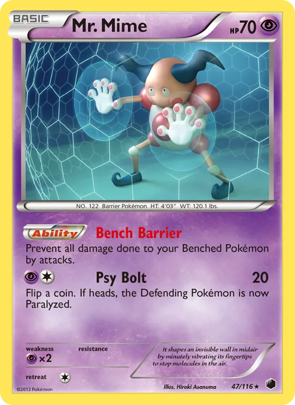 Mr. Mime · Plasma Freeze 47/116