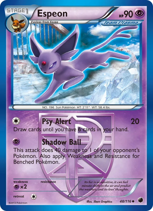 Espeon · Plasma Freeze 48/116