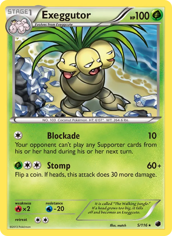 Exeggutor · Plasma Freeze 5/116