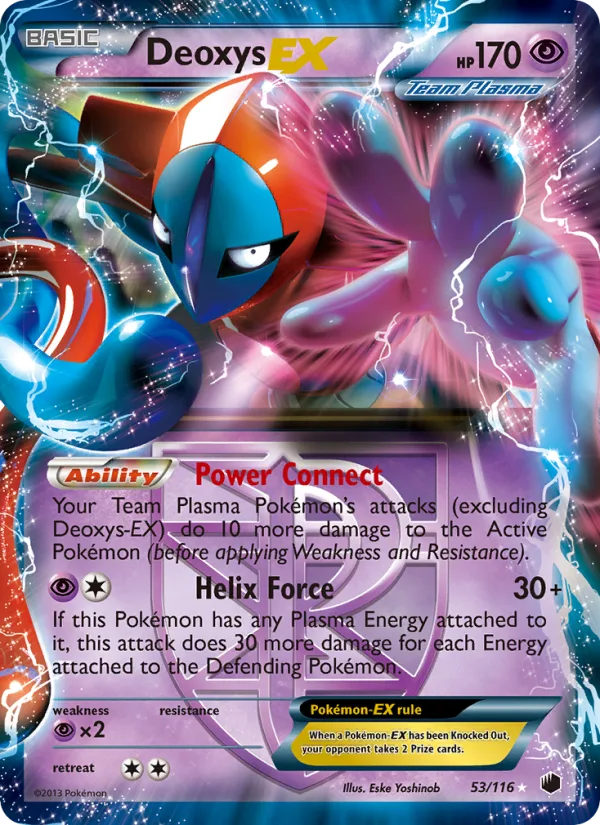 Deoxys-EX · Plasma Freeze 53/116