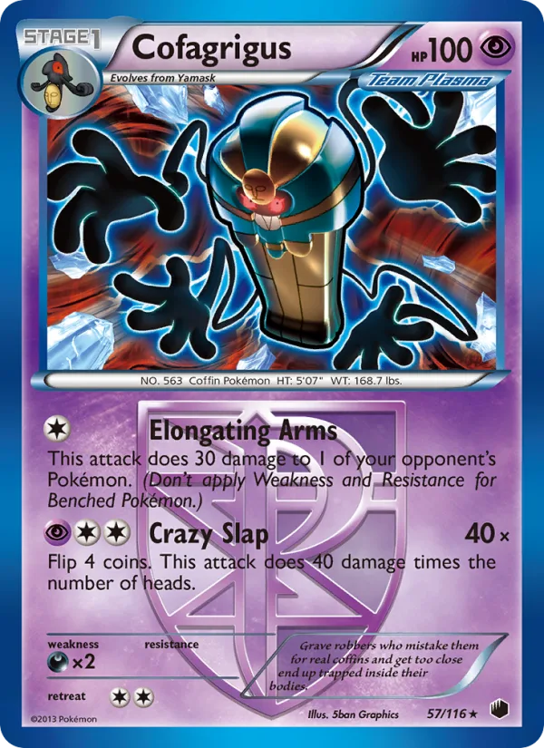 Cofagrigus · Plasma Freeze 57/116