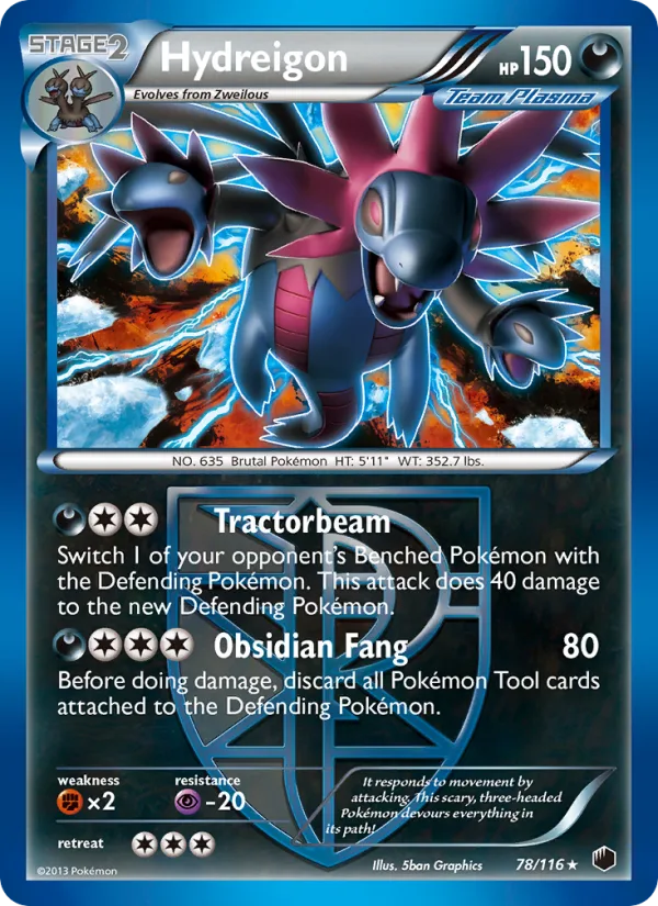 Hydreigon · Plasma Freeze 78/116
