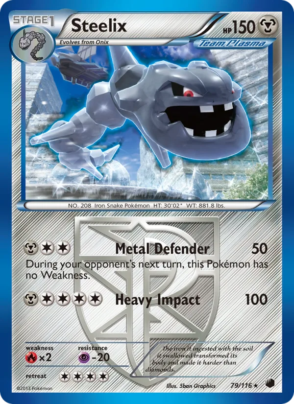 Steelix · Plasma Freeze 79/116