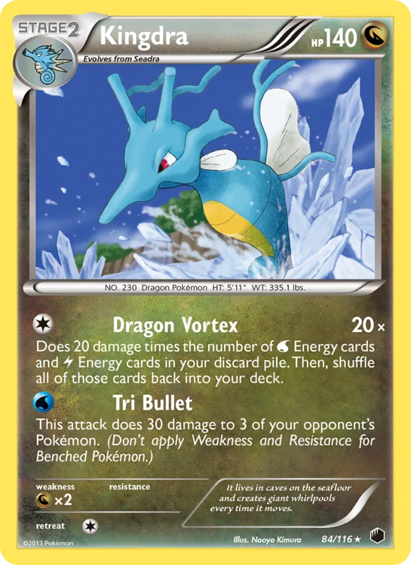 Kingdra · Plasma Freeze 84/116