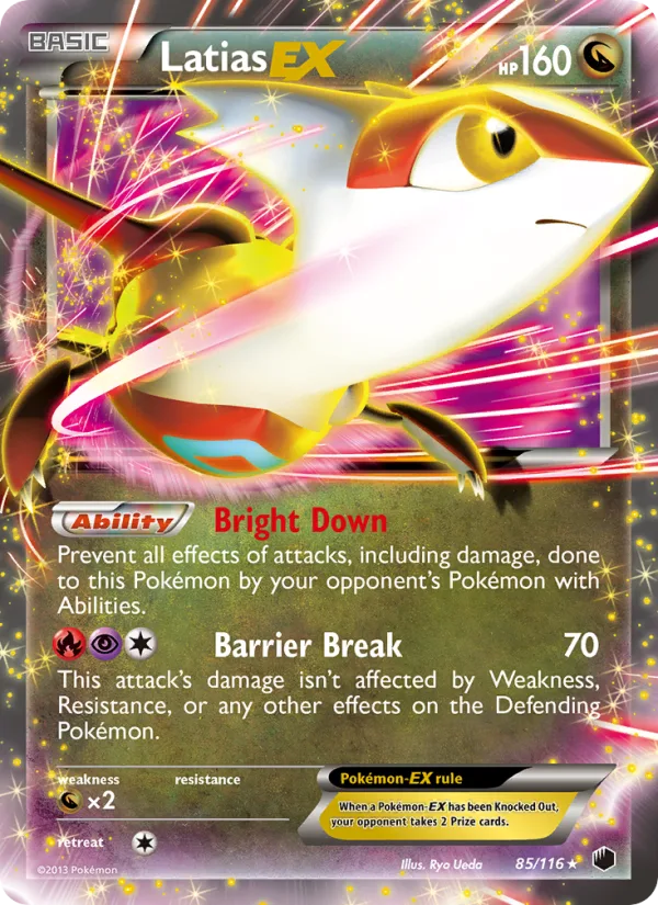 Latias-EX · Plasma Freeze 85/116