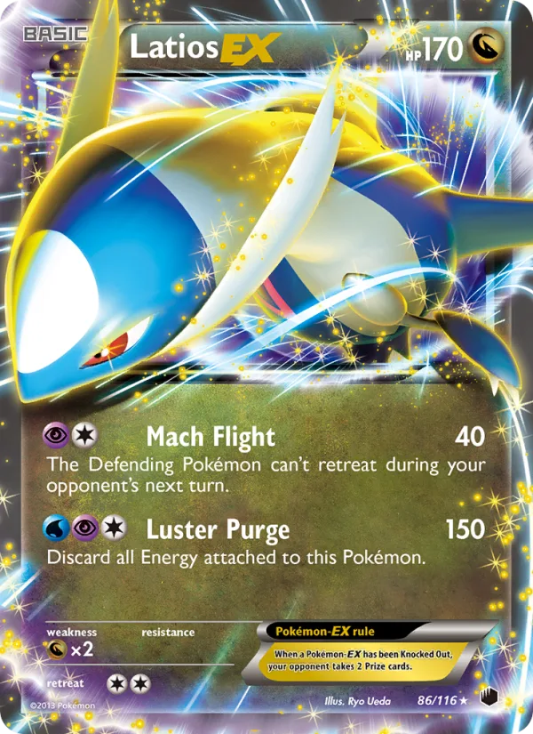 Latios-EX · Plasma Freeze 86/116