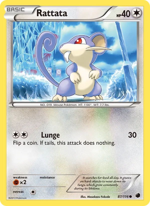 Rattata · Plasma Freeze 87/116