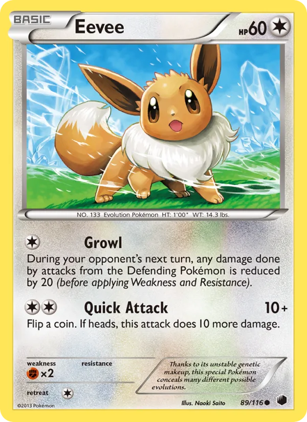 Eevee · Plasma Freeze 89/116