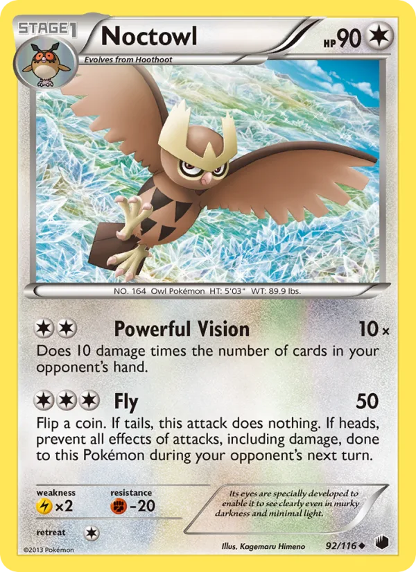 Noctowl · Plasma Freeze 92/116