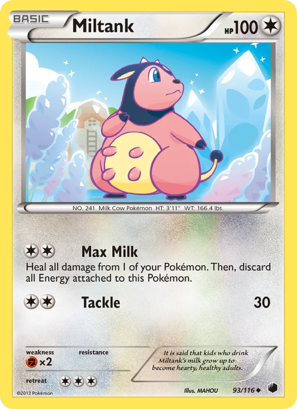 Miltank · Plasma Freeze 93/116