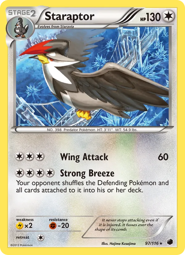 Staraptor · Plasma Freeze 97/116
