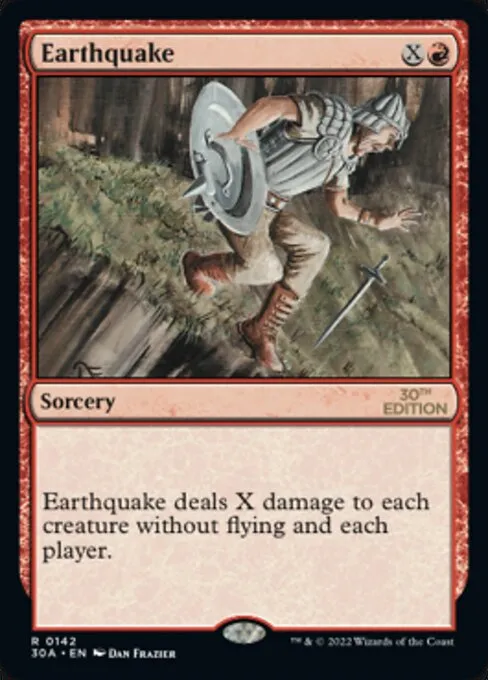 Earthquake · 30th Anniversary Edition 142/594