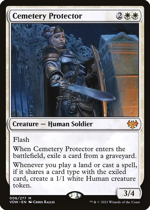 Cemetery Protector · Innistrad: Crimson Vow 6/423
