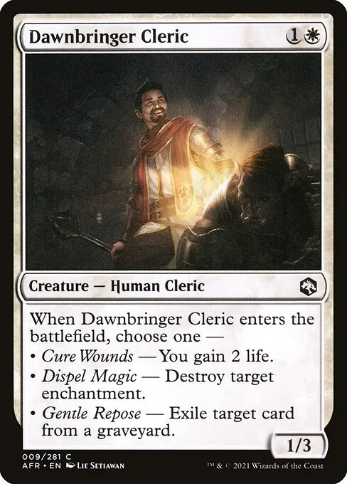 Dawnbringer Cleric · Adventures in the Forgotten Realms 9/424