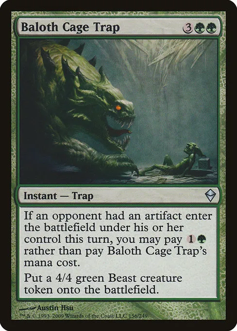 Baloth Cage Trap · Zendikar 156/269