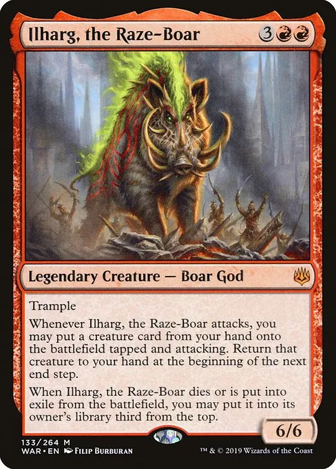 Ilharg, the Raze-Boar · War of the Spark 133/312