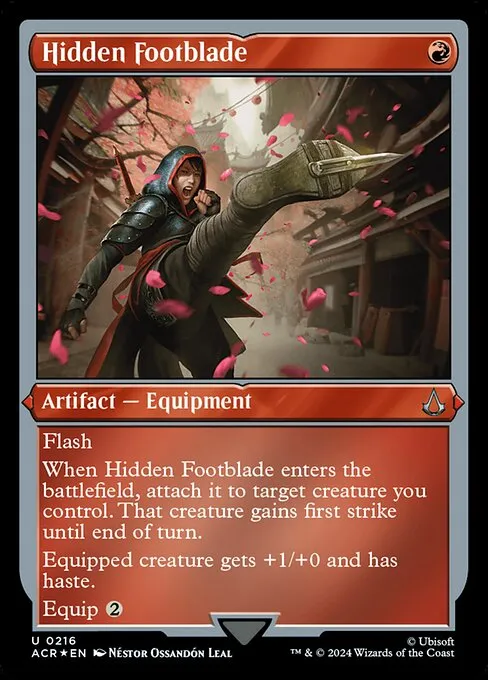 Hidden Footblade · Assassin's Creed 216/309