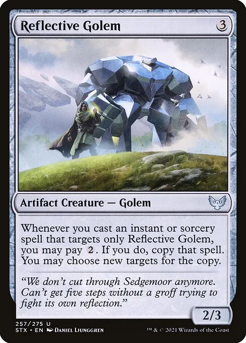 Reflective Golem · Strixhaven: School of Mages 257/393
