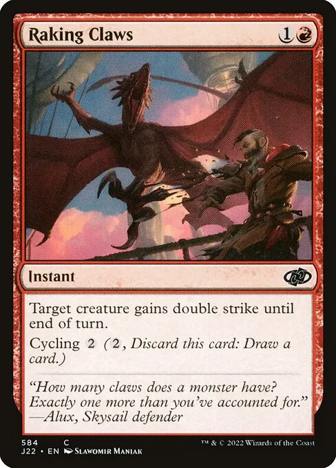 Raking Claws · Jumpstart 2022 584/835