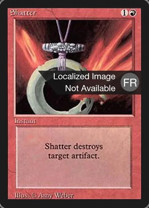 Shatter · Foreign Black Border 175/307