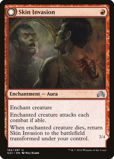 Skin Invasion // Skin Shedder · Shadows over Innistrad 182/302