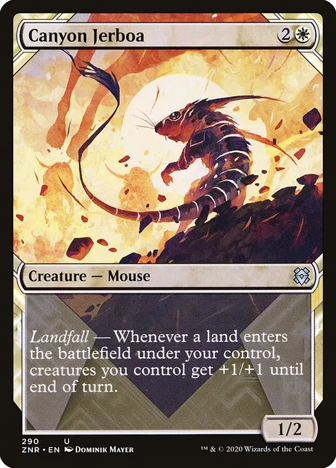 Canyon Jerboa · Zendikar Rising 290/407