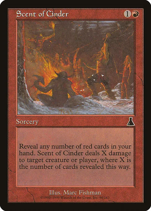 Scent of Cinder · Urza's Destiny 96/143