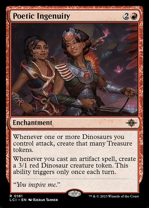 Poetic Ingenuity · The Lost Caverns of Ixalan 161/416