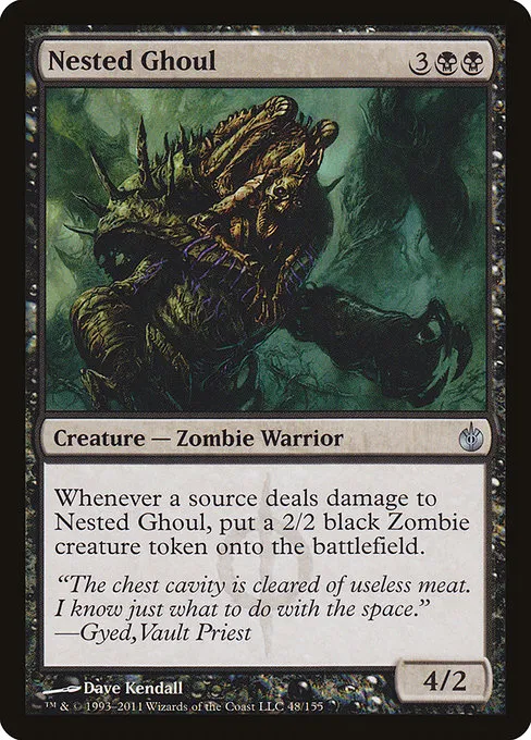 Nested Ghoul · Mirrodin Besieged 48/155