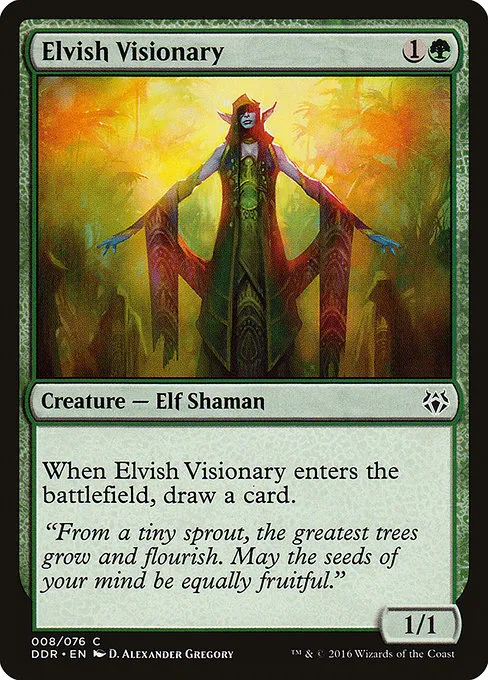 Elvish Visionary · Duel Decks: Nissa vs. Ob Nixilis 8/76