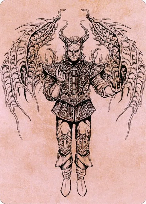 Raphael, Fiendish Savior // Raphael, Fiendish Savior · Battle for Baldur's Gate Art Series 75/81
