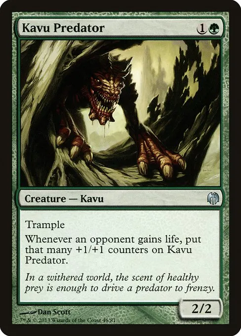 Kavu Predator · Duel Decks: Heroes vs. Monsters 46/81