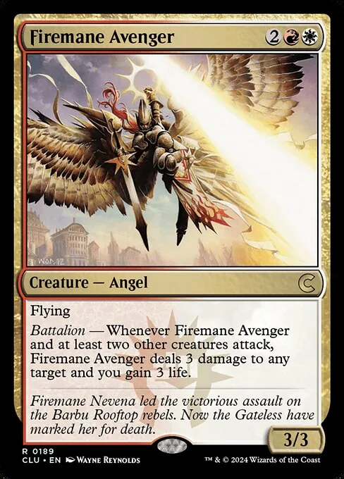 Firemane Avenger · Ravnica: Clue Edition 189/284