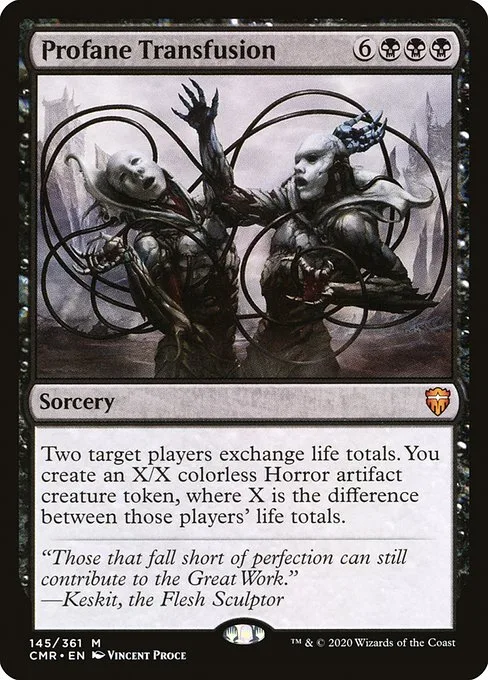 Profane Transfusion · Commander Legends 145/718