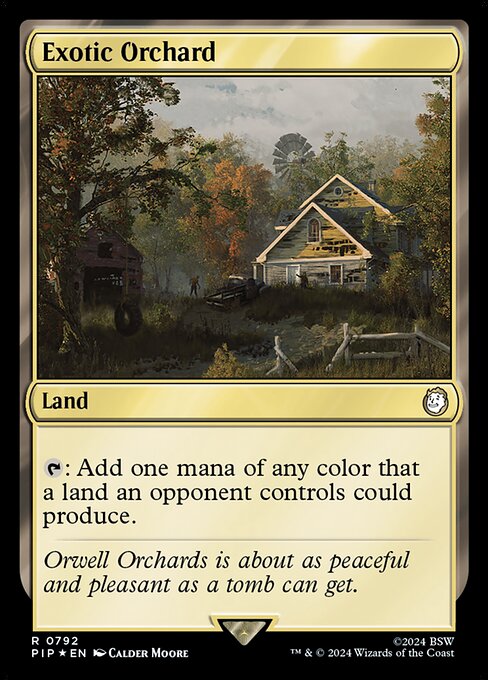 Exotic Orchard · Fallout 792/1068